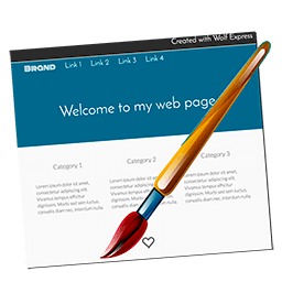 Wolf Landing Page Designer
